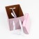 The box is folding, pink, 10 x 18 cm