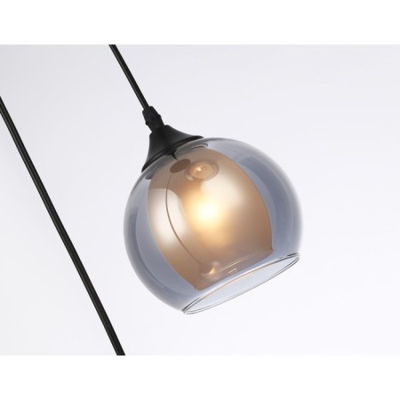 Suspended Ambrella Light, Modern, TR3541, 3HE27, Black Color-4