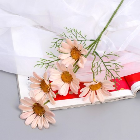 Artificial flowers "Arctothis" D-3.5 cm 35 cm, pink