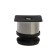 Furniture support, adjustable, d = 50 mm, h = 50 mm, color of satin nickel