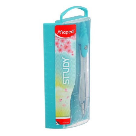 Zinc alloy, Maped Study Collector, with an ergonomic head, with a barrel, in a plastic case, included a pencil case with an additional neck, mix-7