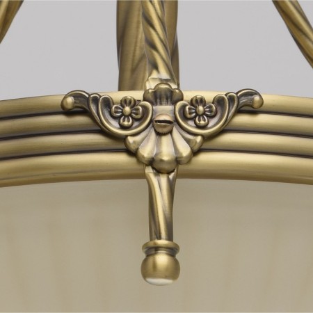 Aphrodite lamp, 3x60W E14, bronze 35x35x87 cm-2