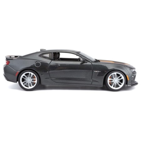 MASTO DIE-CAST 2017 Chevrolet Camaro 50th Anniversary, 1:18, Dark gray color-3