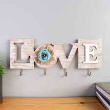 Decorative wood hooks 