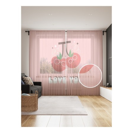 Photo "Cherry Love", size 145x265 cm, 2 pcs