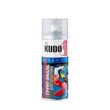 Грунт-эмаль для пластика KUDO, KU-6006, Красный, 520мл