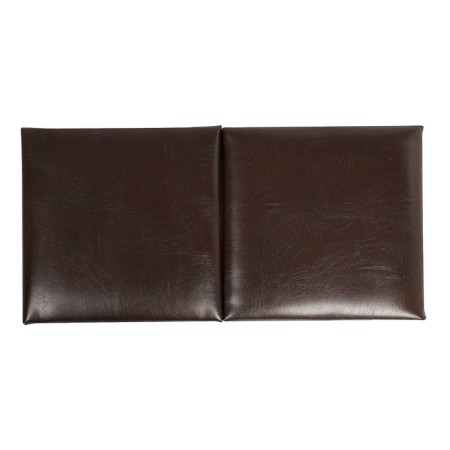Kitchen wenge stool/leather.-2
