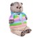 Soft toy "Basik in a striped jacket and pants", 25 cm