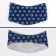 Self -heating bandage for the neck, 14 × 18 × 0.5 cm, blue color