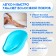 Peeling - epilator, eraser, for hair removal, blue