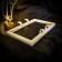 LED figure "Deer White", 25 × 40 × 17 cm, 6 watts, AAX4 batteries (not in the kit)