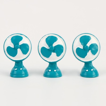 Miniature Puppet "Fan", set of 3 pcs., Size 1 pc. - 2 × 1 × 2.5 cm-3