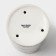 Ceramic stand for cutlery "Vilka-Pod", 13.5 × 13.5 × 12.5 cm