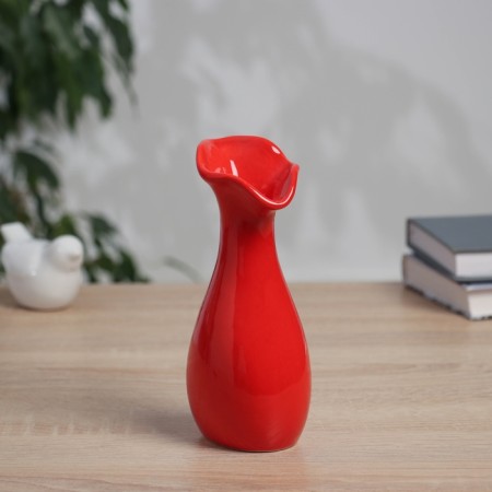 VAZ Coramics Table "Thiago" grace, 16.5x7 cm, red