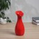 VAZ Coramics Table "Thiago" grace, 16.5x7 cm, red