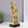 Souvenir Polystone "Golphist" gold 9.5x8.5x27 cm