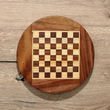 Magnetic chess 25.5x25.5x4 cm, shisham tree-6