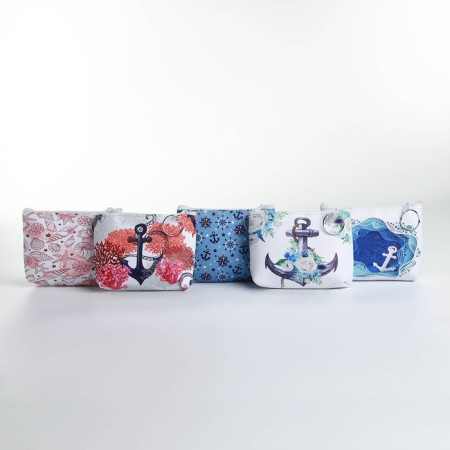 Lightning wallet, mix/blue color-2