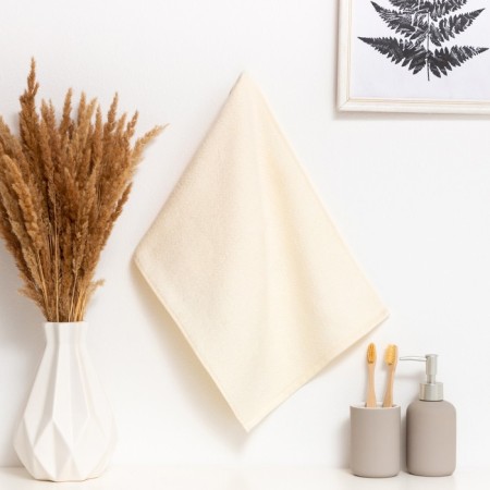 Tenle Ethel towel Shampan color 30x60cm, 350 g/m2, 70% cotton, 30% bamboo