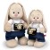 Soft toy "Bunny Mi", with a camera, 25 cm