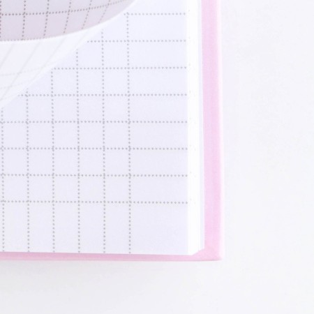 Notepad in solid cover A7, 64 liters "since March 8 the most charming"-3