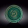Deep plate Wilmax England Spiral, D = 28.5 cm, 500 ml, green color