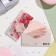 Money envelope "Congratulations!" Raspberry flowers, 17x8 cm