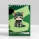 Notepad A6, 40 l. In the cage. Cardboard cover "Happy Defender of the Fatherland Day"