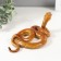 Souvenir Polystone Lak "Orange Snake" 19x10.3x6.5 cm