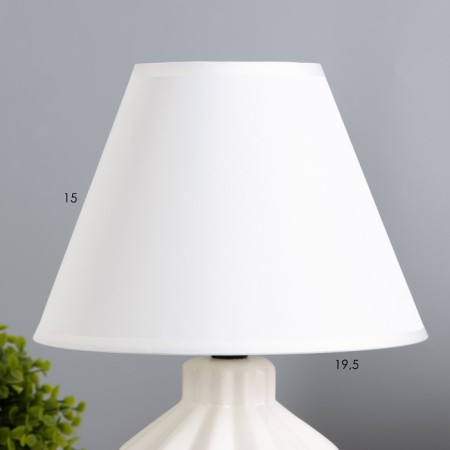 Table lamp "Frances" 1x25W E14 white 20x20x30cm Risalux-2