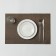 Serving napkin on the table “Knot”, 45 × 30 cm, brown color