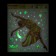 The vinyl sticker “live a dream”, interior, with a luminous layer, 30 x 35 cm