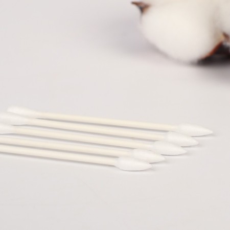 Baby cotton sticks 2B1 zabota2, cone/universal, 100pcs-1
