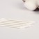 Baby cotton sticks 2B1 zabota2, cone/universal, 100pcs