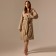 Terry robe with a hood Women's SL Home: Basic "Sabbia", Rr. M, 100% HL, 420 g/m2