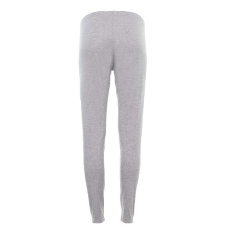Female leggings elongated, color gray melange, size 58-9