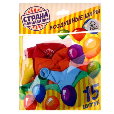 Shar Latex 12 "Jubilee", a set of 15 pcs.-1