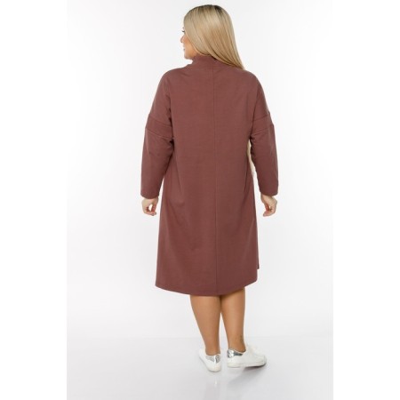 Women's dress, size 70, cappuccino color-4