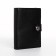 Male purse on Magnet, 3 in 1, for bills, auto documents and passports, black color