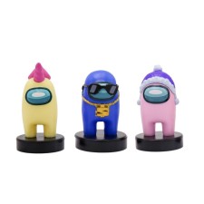 A set of figures-stamps YUME AMONG US, 3 pcs