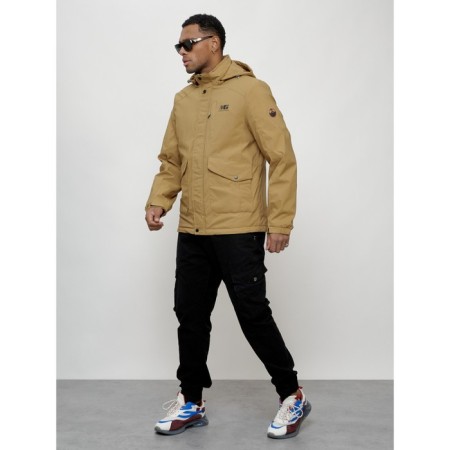 Sports male jacket, size 54, beige color-1