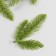 Decor for creativity "Triple fir branch" light green 15.5 cm