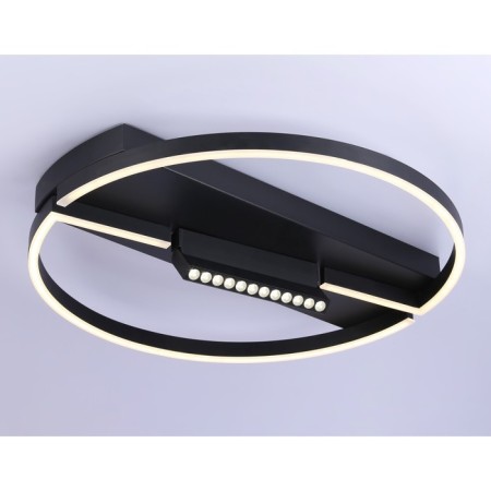 LED ceiling LED Ambrella Light, Linetech, FL51460, LED, 72 W, 5400LUM, 3000-6400K, black color black-3