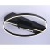 LED ceiling LED Ambrella Light, Linetech, FL51460, LED, 72 W, 5400LUM, 3000-6400K, black color black