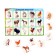 Developing Velcro game "Farm animals", according to the method of G. Doman