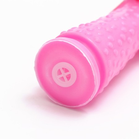 Toy of the "thoughtful chicken" for dogs, 28 cm, pink-4