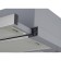 Lex Hubble 600 Inox, built -in 650 m3/h, 2 speeds, 60 cm silver