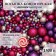 Sprinking confectionery with glitter "Brill": silver, purple, fuchsia, 1.5 to