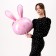 Foil ball 32 "Pink Rabbit"