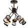 Chandelier 673115/5 E27 40W bronze-black 66x66x34.5 cm Bayerlux